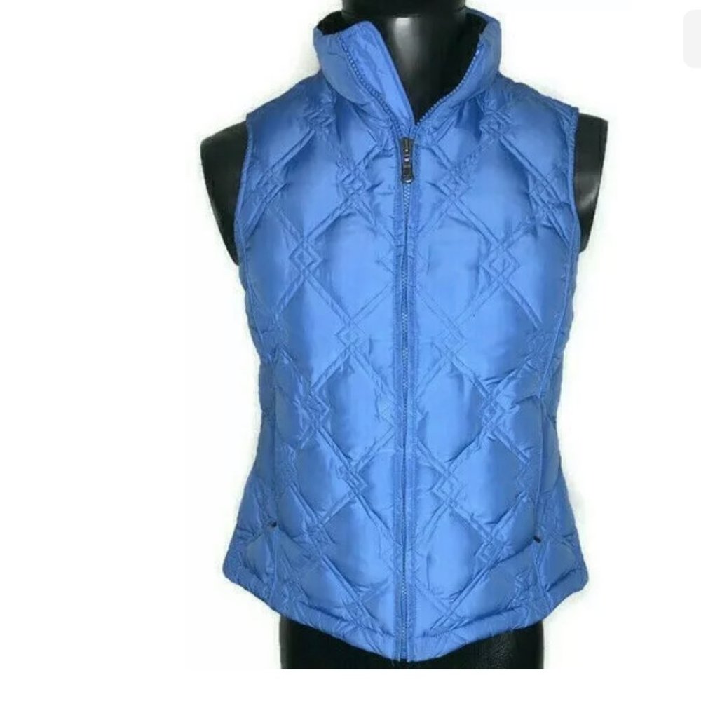 Eddie Bauer Premium Goose Down Puffer Quilted Vest